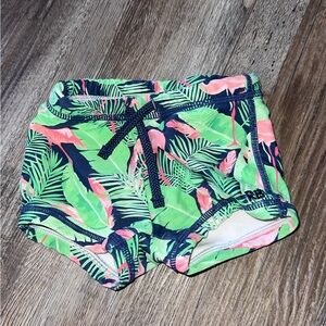 Tropical Print Women's Shorts